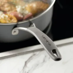 Circulon A1 Series With ScratchDefense Technology 5qt Nonstick Induction Saute Pan With Lid Graphite: Dishwasher-Safe, 11.5" Aluminum Fry Pan