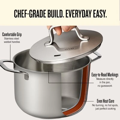 Alva Maestro 6pc Stainless Steel Cookware Pot Set 3 Alva Maestro 6pc Stainless Steel Cookware Pot Set