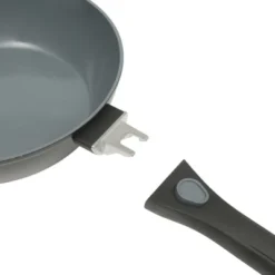 Oster® Oster SmartHandle Advance 13-Piece Grey Ceramic Nonstick Cookware Set, Detachable Handles With Utensils & Pan Protectors- Black -Cookware Store GUEST cdb5951b cc27 41a1 9c91 b2ff6ece92b4