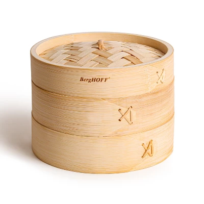 BergHOFF 7" Bamboo Steamer 7 BergHOFF 7" Bamboo Steamer - Image 5