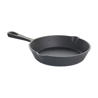 MegaChef Pre-Seasoned 3 Piece Cast Iron Skillet Set 4 MegaChef Pre-Seasoned 3 Piece Cast Iron Skillet Set - Image 2