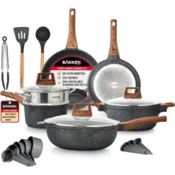 Bakken- Swiss 14-Piece Kitchen Cookware Set -Cookware Store GUEST cf8807f8 3de9 46f9 a6a9 299fff122b49