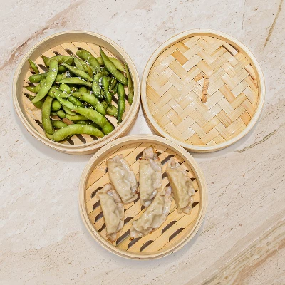 BergHOFF 7" Bamboo Steamer 6 BergHOFF 7" Bamboo Steamer - Image 4