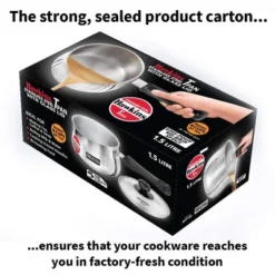 Hawkins 1.5L Stainless Steel Sauce Pan With Glass Lid: Induction & Gas Compatible, Hand Wash, 1 Year Warranty 13 Hawkins 1.5L Stainless Steel Sauce Pan With Glass Lid: Induction & Gas Compatible, Hand Wash, 1 Year Warranty -Cookware Store GUEST d12d9492 c037 4268 aed7 7611b9059239