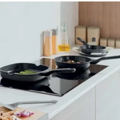 BergHOFF Leo Stone+ Non-stick Ceramic Grill Pan 10.5", Recycled Cast Aluminum -Cookware Store GUEST d13c7121 5a38 478f 8a12 d6adf6b74fdb