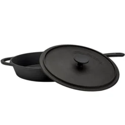 The Lakeside Collection Mason Pre Season Craft Iron Cookware - 11" Grill Pan -Cookware Store GUEST d33daa2e 8b6c 40be ba6a 5e5aebec81f7