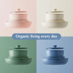 Itopfox Ceramic Nonstick Cookware Set With Detachable Handle, 5-Piece Kitchen Pots And Pans, PFAS PFOA & PTFE Free, Safe For All Stovetops -Cookware Store GUEST d3b65e8c 71fd 4d99 ae7d 05264d75d72c