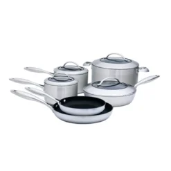 Scanpan CTX 10-Piece Deluxe Cookware Set, Stainless Steel -Cookware Store GUEST d41d5962 aeef 405e a1cf 49454daa54ef