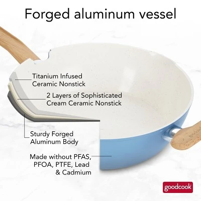 GoodCook Healthy Ceramic All In One Pan 7 GoodCook Healthy Ceramic All In One Pan - Image 5