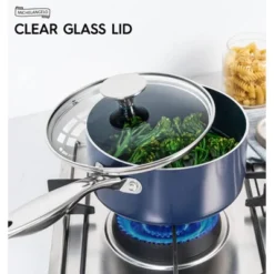 MICHELANGELO Sauce Pan Sets With Lids, 1+2 Quart -Cookware Store GUEST d554e9c8 7c83 417a b1a1 019ed5afed17