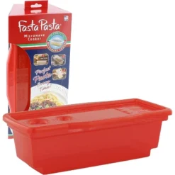 Fasta Pasta Plastic Pasta Cooker | Up To 4 Servings | No Mess, Sticking Or Waiting For Boil | Perfect Al Dente Pasta Every Time - Great Christmas Gift -Cookware Store GUEST d6fdb14a 9f7d 4e40 9af7 a34608a364c3