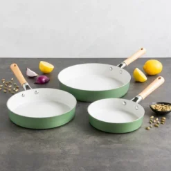 Nordic Ware Cardamom™ 3 Piece Nonstick Frying Pan Set -Cookware Store GUEST d7ef8994 b8d9 4a53 ad1b 64d4c3143a0e