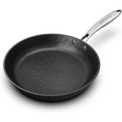 Imarku Professional Cooking Utensil , 12 Inch Nonstick Cast Iron Pan, Frying Pizza Pan,Steak Pan, Ergonomic Grip, PFOA-Free Coating, Dishwasher Safe 11 Imarku Professional Cooking Utensil , 12 Inch Nonstick Cast Iron Pan, Frying Pizza Pan,Steak Pan, Ergonomic Grip, PFOA-Free Coating, Dishwasher Safe - Image 9