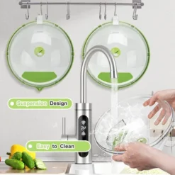 Itopfox Microwave Splatter Cover With Steamer, Clear Lid For Food, Kitchen Accessories For Microwave Oven, Green -Cookware Store GUEST d8e7dfba 8779 41a9 b623 ddc2332e70ec