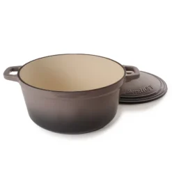 BergHOFF Neo 7Qt. Cast Iron Round Covered Dutch Oven, Oyster 18 BergHOFF Neo 7Qt. Cast Iron Round Covered Dutch Oven, Oyster -Cookware Store GUEST d8fc7cf7 22e0 4d78 b5b2 2516d0bd358b