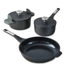BergHOFF Phantom Nonstick Ceramic Cookware Set With Lids, Recycled Cast Aluminum 12 BergHOFF Phantom Nonstick Ceramic Cookware Set With Lids, Recycled Cast Aluminum -Cookware Store GUEST d970da2f 3302 4bd5 9665 ff5aa7ead605