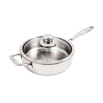 Swiss Diamond Premium Clad Saute Pan With Tempered Glass Lid 4 Swiss Diamond Premium Clad Saute Pan With Tempered Glass Lid - Image 2