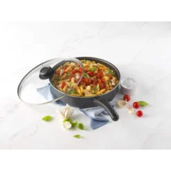 GoodCook 11" Everyday Nonstick Deep Saute Pan With Lid