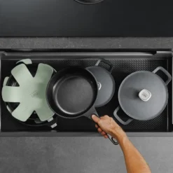 BergHOFF Phantom Nonstick Ceramic Pancake Pan 10", Recycled Cast Aluminum -Cookware Store GUEST decf25ec 6195 4078 a157 e99246c671e7