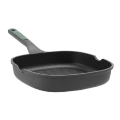 BergHOFF Forest Non-stick Cast Aluminum Grill Pan 10.25" 15 BergHOFF Forest Non-stick Cast Aluminum Grill Pan 10.25" -Cookware Store GUEST e0057d0d 151d 434e 8894 3447bce18f38