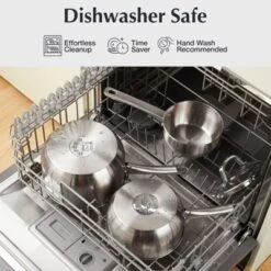 KOCH SYSTEME CS Stainless Steel Saucepan Set, Sauce Pan, Premium Steel Sauce Pan, Induction Saucepans, Oven Safe -Cookware Store GUEST e03c1f8b a3ae 4271 9d1b 5cee8f39a77d