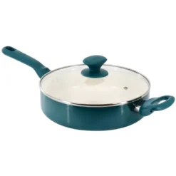 Spice By Tia Mowry 10 Piece Ceramic Nonstick Aluminum Cookware Set In Teal -Cookware Store GUEST e360ff4c 29ed 4185 81bc e5399e010a21