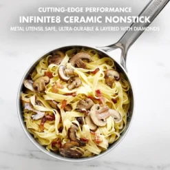 GreenPan GP5 3.26qt Ceramic Nonstick 5-PLY Stainless Steel Sauce Pan -Cookware Store GUEST e45e6843 7014 4963 9d78 397b99df3971