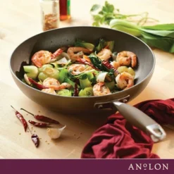 Anolon Advanced Home 12" Hard Anodized Nonstick Stir Frying Pan Bronze -Cookware Store GUEST e4718f4c 3c50 453a a183 4665919e0840