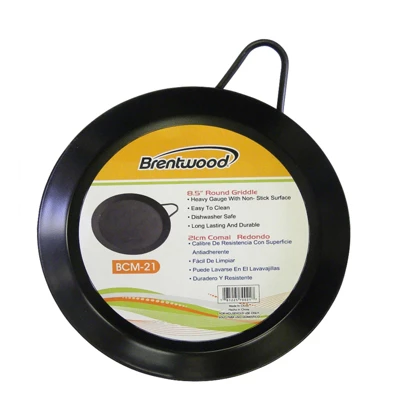 Brentwood 8.5 Inch Round Griddle 6 Brentwood 8.5 Inch Round Griddle - Image 4