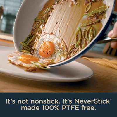 Ninja 10pc NeverStick Ceramic Pro Cookware Set: Nonstick Pans, Pot Set, Dishwasher-Safe, Induction Compatible 3 Ninja 10pc NeverStick Ceramic Pro Cookware Set: Nonstick Pans, Pot Set, Dishwasher-Safe, Induction Compatible