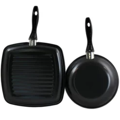 Gibson Westleton 2pc Cookware Set Black