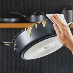 Circulon A1 Series With ScratchDefense Technology 5qt Nonstick Induction Saute Pan With Lid Graphite: Dishwasher-Safe, 11.5" Aluminum Fry Pan -Cookware Store GUEST e7320caa 1ad7 4d6f 8a1d c4a49e5f0fda