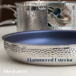 Blue Jean Chef 3-Piece Stainless Steel Cookware Set, Hammered Finish 11 Blue Jean Chef 3-Piece Stainless Steel Cookware Set, Hammered Finish -Cookware Store GUEST e80dd3df 2573 4f8a 995c 15311c603d13