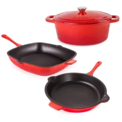 BergHOFF Neo Cast Iron 4Pc Set, Fry Pan 10", Square Grill Pan 11", & 5qt. Covered Dutch Oven 41 BergHOFF Neo Cast Iron 4Pc Set, Fry Pan 10", Square Grill Pan 11", & 5qt. Covered Dutch Oven -Cookware Store GUEST e81bedc1 9237 4973 97c6 eaf43fec7524