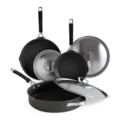 Nordic Ware Verde 6 Piece Ceramic Nonstick Skillet & Lid Set -Cookware Store GUEST e827fcef da9c 4bd3 94c2 3f7292e6ce68