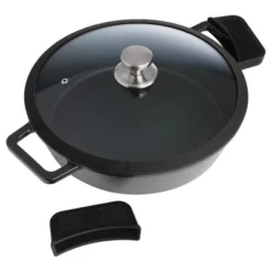 Kitchen HQ 144oz Cast Iron Nonstick Braiser Refurbished 17 Kitchen HQ 144oz Cast Iron Nonstick Braiser Refurbished -Cookware Store GUEST e8dd3346 f51c 457f 987f a5067e6e2140