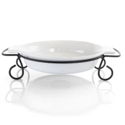 Gibson 2 Piece Stoneware Bakeware With Metal Rack -Cookware Store GUEST ea1879da 8047 4e36 b9c8 025f063905d2