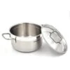 Korkmaz Alfa 2 Piece 1.8 Liter Stainless Steel Casserole Dish With Lid