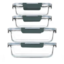 Itopfox Extra Large Glass Food Storage And Baking Containers Set With Airtight Lids, Microwave, Oven, Freezer And Dishwasher Safe -Cookware Store GUEST eb64b675 b3a9 4a73 a539 5948457e5e7b