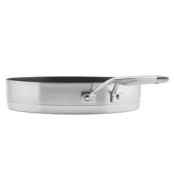 KitchenAid 3-Ply Base Stainless Steel 10.25" Nonstick Round Grill Pan: Induction Safe, Dishwasher & Oven Safe Griddle 26 KitchenAid 3-Ply Base Stainless Steel 10.25" Nonstick Round Grill Pan: Induction Safe, Dishwasher & Oven Safe Griddle -Cookware Store GUEST ebe8b2a7 1c6b 4639 8de3 2bcb0a3eb260