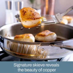 All-Clad Copper Core 5-Ply Stainless Steel Cookware Set, 5 Piece, Induction, Oven Broiler Safe 600F,Silver Sliver -Cookware Store GUEST ec011663 121f 481a b999 beb7a8d2f831