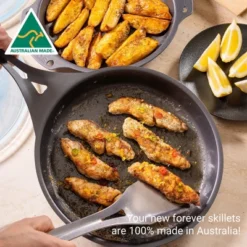 Solidteknics AUS-ION 11-inch Lightweight Iron Skillet - Pre-Seasoned - All-Purpose Cookware For Stovetop, Oven, BBQ, Campfire -Cookware Store GUEST ed2bc7fa e12d 4118 9a05 081e85c8d8d9 1