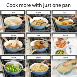 GoodCook Healthy Ceramic All In One Pan 16 GoodCook Healthy Ceramic All In One Pan -Cookware Store GUEST edebbf8f 906b 49ef 8ee6 93dd034fc6a0