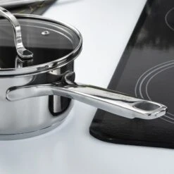 BergHOFF Helix Recycled 18/10 Stainless Steel Cookware Set With Glass Lids -Cookware Store GUEST ee780318 9165 4830 9df9 2bcb7122fbaa