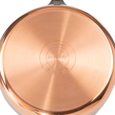 BergHOFF Vintage Tri-Ply Copper Stainless Steel Cookware Set With Stainless Steel Lids, Gold 11 BergHOFF Vintage Tri-Ply Copper Stainless Steel Cookware Set With Stainless Steel Lids, Gold - Image 9