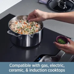 All-Clad D3 3-Ply Stainless Steel Cookware Set 10 Piece