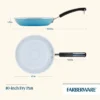 Farberware Eco Advantage 10" Nonstick Ceramic Frying Pan Aqua: Dishwasher Safe, Electric & Gas Compatible -Cookware Store GUEST f1fc1776 2e77 40f0 90f7 8494778fb4ca