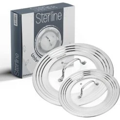 Sterline Universal Pot Lids Set With Tempered Glass With Steam Hole -Cookware Store GUEST f260164f e029 44a1 b82d 164cabe5be46