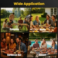 Mojgar Rotisserie Grill Roaster, 132lbs Charcoal Grill Outdoor BBQ Grill Pig Lamb Spit Roaster With Hand Crank -Cookware Store GUEST f26c269d 0799 409f ac3d 1c412fdaba0b