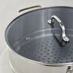 BergHOFF Helix 5Pc Recycled 18/10 Stainless Steel Steamer Set With Glass Lids -Cookware Store GUEST f2f9a816 4098 47b7 bdba 31a51756cb3d